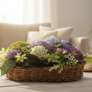 A New Delight – Solawood Floral Basket
